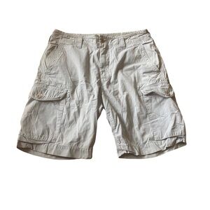 MARTIN and osa light beige cargo shorts size 34
